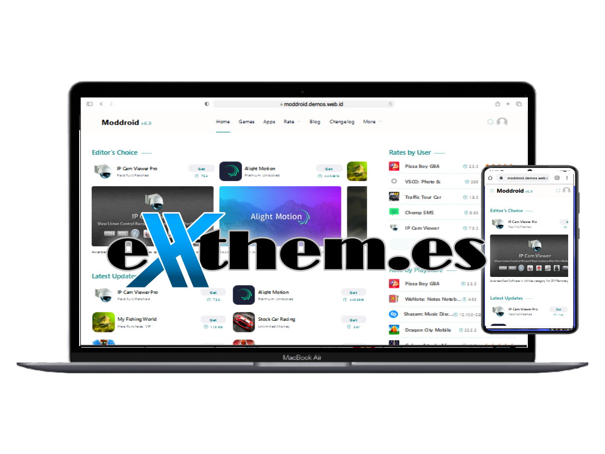 Moddroid Themes for WordPress