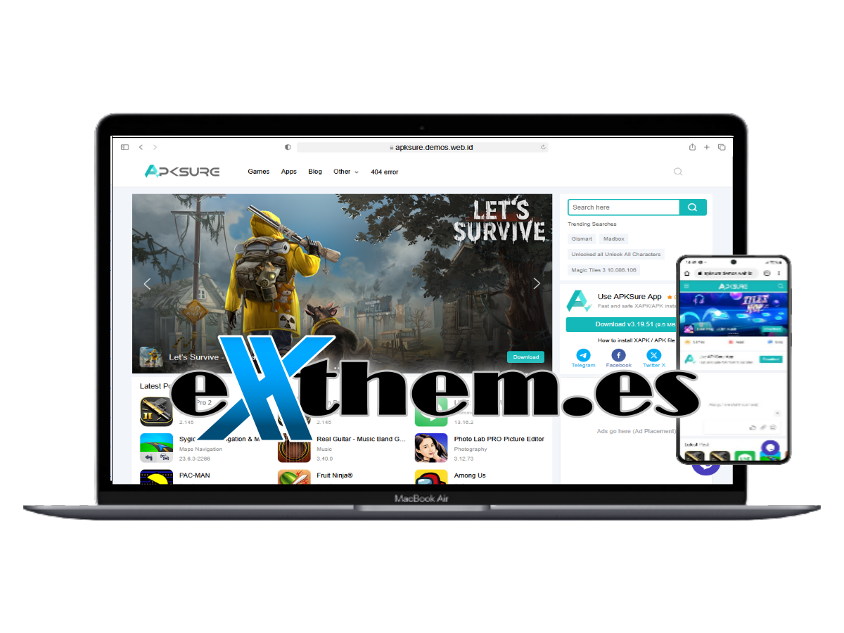 APKSure Themes for WordPress